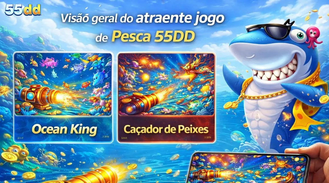 Jogo Fish Hunter com ótima taxa de recompensa
